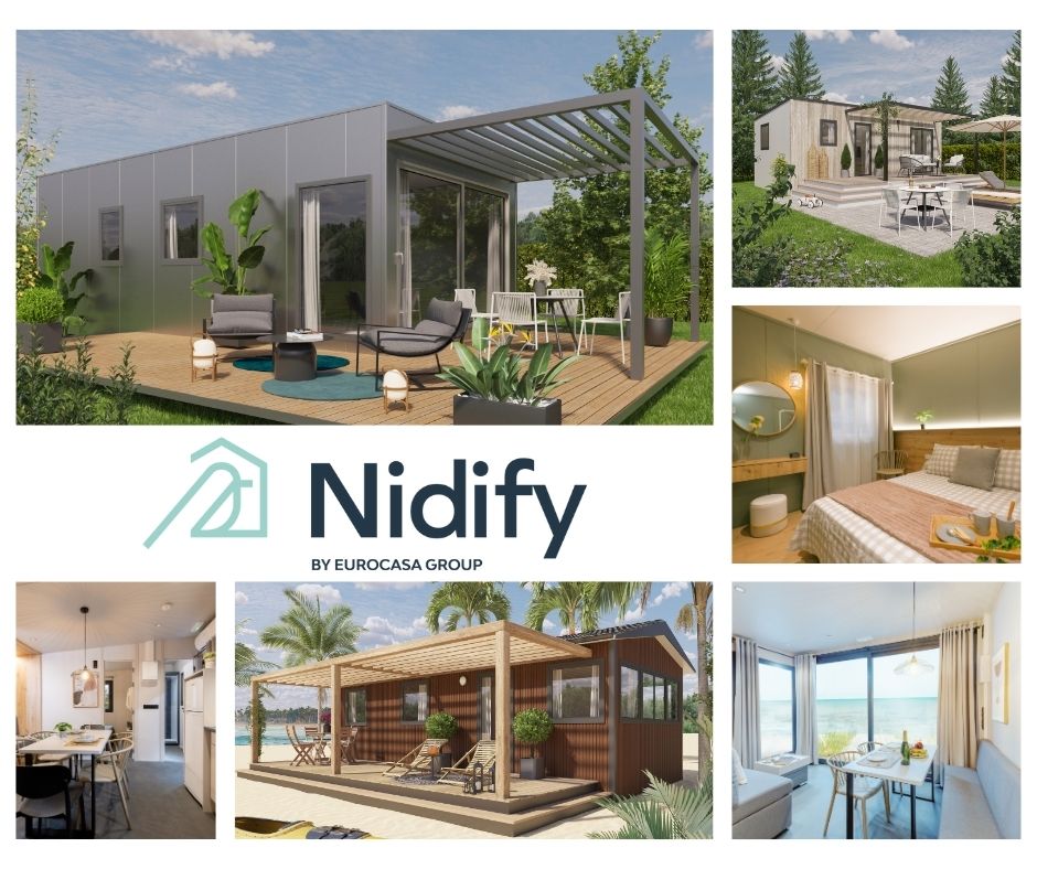 Nidify : exposant mobil homes au Salon Atlantica & Sett 2025
